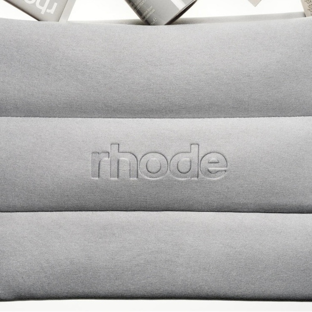 Rhode Gray Bedding Pillow/Bubble Bag